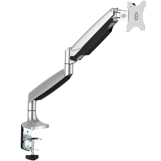 Brazo Ergonómico de Escritorio para Monitor VESA hasta 9kg - de Servicio Pesado - Movimiento Total, Altura Ajustable y Articulad