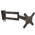 Soporte de pared de doble giro para monitor - Montura VESA para Pantallas de hasta 27 Pulgadas