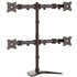 Base de Soporte Ajustable VESA para 4 Monitores de hasta 27 Pulgadas