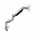 Soporte de Mesa Giratorio e Inclinable para Pantalla (Monitor / TV Plasma / LCD / LED) 13” – 32”, de Un Brazo, Plata