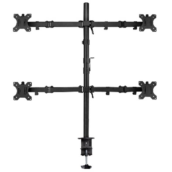 EW1514 soporte para monitor 81,3 cm (32") Abrazadera/Atornillado Negro