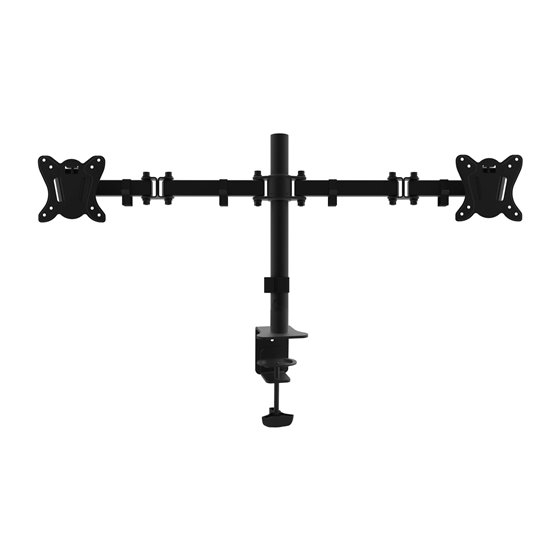 650152 Soporte articulado de sobremesa para dos monitores de 13"-27