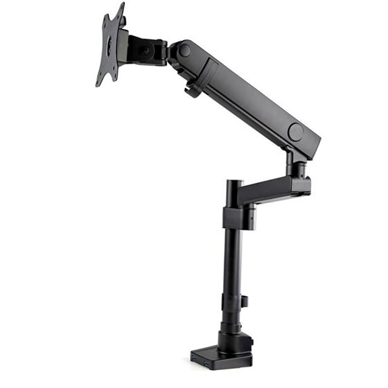 Brazo de Soporte para Monitor - Articulado - con 2 Puertos USB 3.0 - Premium