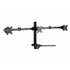 650125 Soporte de sobremesa articulado para tres monitores de 17"-27
