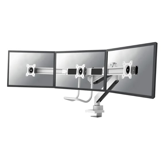 NM-D775DX3WHITE soporte para monitor 68,6 cm (27") Escritorio Blanco