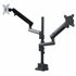 Brazo de Soporte para Dos Monitores - Base Soporte de Movimiento Articulado y Altura Ajustable para 2 Monitores VESA de hasta 32
