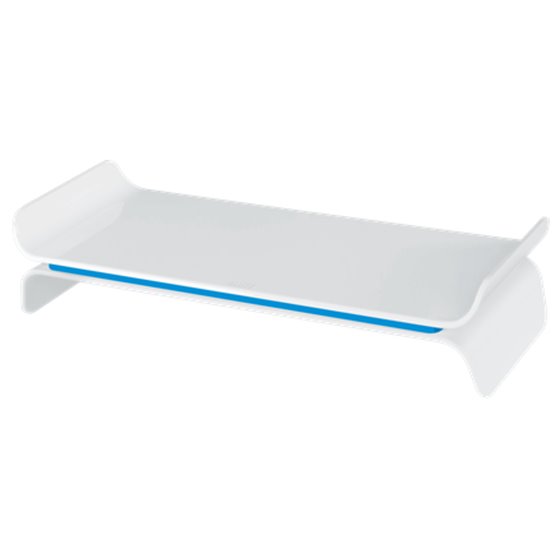65040036 soporte para monitor 68,6 cm (27") Escritorio Azul, Blanco