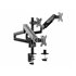 Soporte de sobremesa para monitor triple de 17"-27
