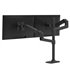 LX Series LX Dual Stacking Arm, Tall Pole, Matte Black 101,6 cm (40") Negro Escritorio