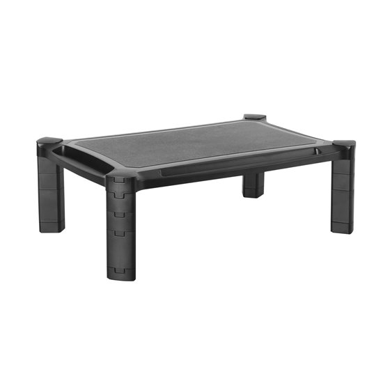 Soporte Elevador XL Para Monitor/Portátil, Negro