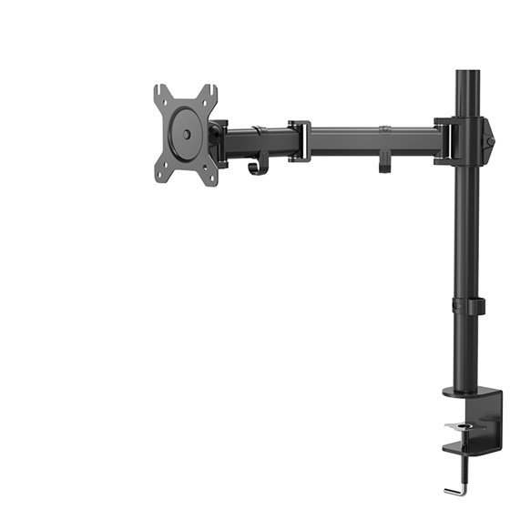 NXLITESNGLSTAND soporte para monitor 68,6 cm (27") Abrazadera Negro