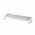MGS-ONE Blanco, Soporte Monitor RGB Chroma, Tamaño Ajustable, Soporte Smartphone y Tablet, USB 2.0 Frontal