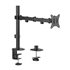 Soporte de Mesa ECO Giratorio e Inclinable para Monitor/TV 9Kg (3 Pivotes, 1 Brazo) de 17-32, Negro