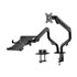 Soporte de Mesa Contrapeso Giratorio e Inclinable para Portatil y Monitor/TV 8Kg de 17-32, Negro