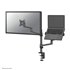 DS20-425BL2 Brazo de monitor con soporte para portátil 17-27" - ahorro de espacio