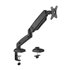 Soporte De Mesa Pro Contrapeso Giratorio E Inclinable Para Monitor/TV 9kg (3 Pivotes, 1 Brazo) De 17-32, Negro