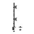 Soporte de mesa eco giratorio e inclinable para 2 Monitor/TV 9kg de 17-32, Negro