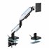 EW1509 soporte para monitor 124,5 cm (49") Negro, Blanco Escritorio