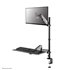 DS90-325BL1 Soporte de sobremesa para puesto de trabajo de pie/sentado 17-32" - resorte de gas