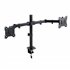 Soporte de Mesa para 2 Pantallas 17"-32", Color Negro