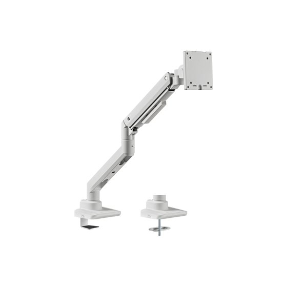 Soporte de escritorio para monitor de 17«-49», blanco