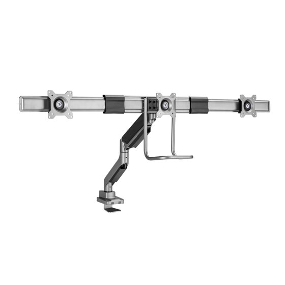 Soporte de sobremesa para monitor triple de 17"-27