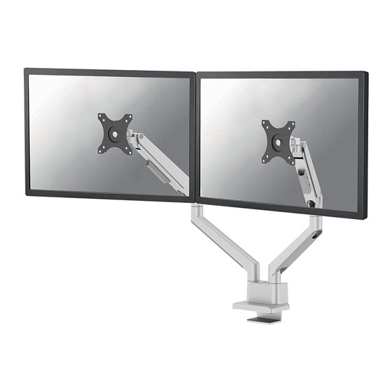 DS70-250SL2 Brazo de monitor 17-32" - resorte de gas - Topfix - Tope-a-180°