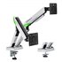 DT38TSR-345 soporte para monitor 96,5 cm (38") Escritorio Negro, Blanco