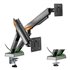 DT38TSRRGB-349 soporte para monitor 96,5 cm (38") Escritorio Negro, Blanco