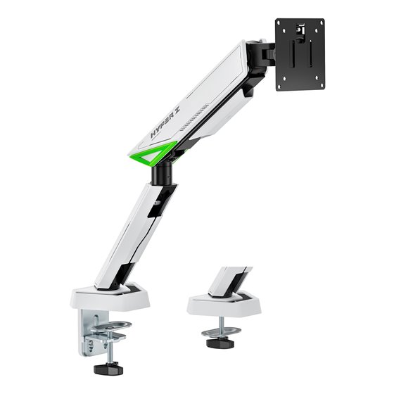 DT49TSR-343 soporte para monitor 124,5 cm (49") Escritorio Negro, Blanco