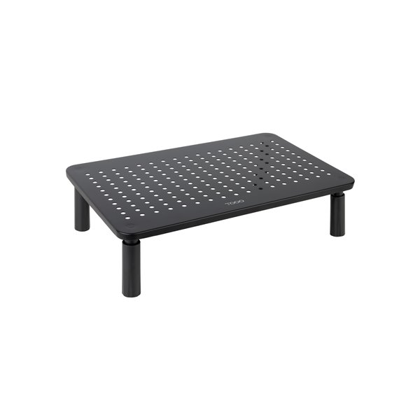 Soporte Elevador Multiusos para Monitor/Portátil, Negro