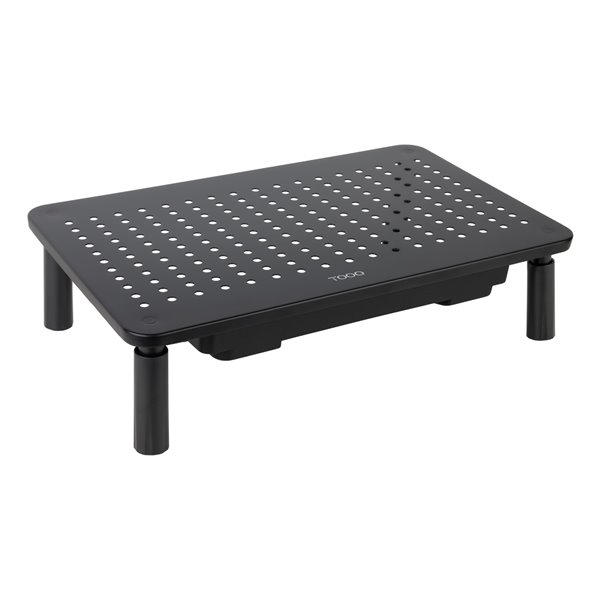 Soporte Elevador Multiusos para Monitor/Portátil, Negro