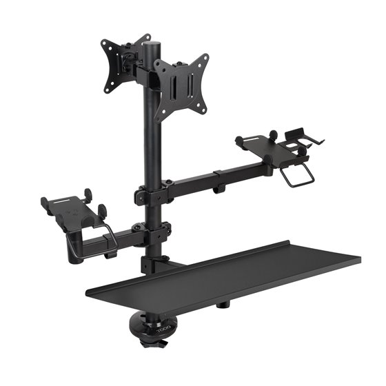 Soporte de Mesa para TPV/Impresora/Pantallas 17”-32”/Terminal/Lector/Teclado