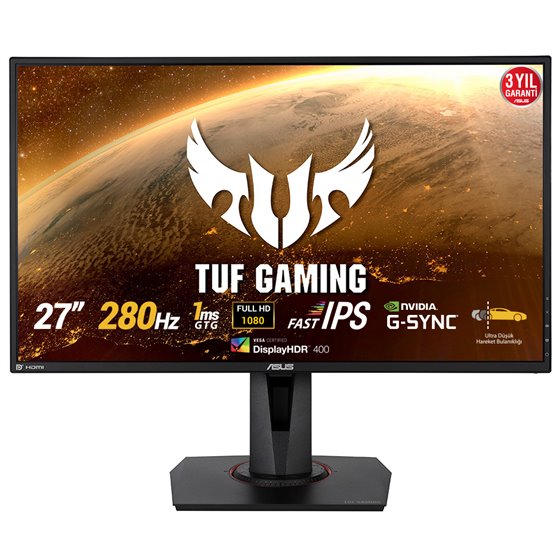 TUF Gaming VG279QM LED display 68,6 cm (27") 1920 x 1080 Pixeles Full HD Negro