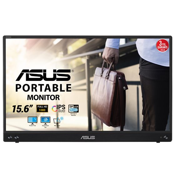 MB16ACV pantalla para PC 39,6 cm (15.6") 1920 x 1080 Pixeles Full HD LED Negro