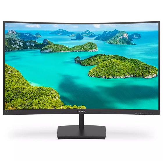 E Line 241E1SC/00 pantalla para PC 59,9 cm (23.6") 1920 x 1080 Pixeles Full HD LED Negro