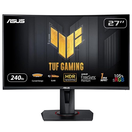 TUF Gaming VG27VQM pantalla para PC 68,6 cm (27") 1920 x 1080 Pixeles Full HD LED Negro