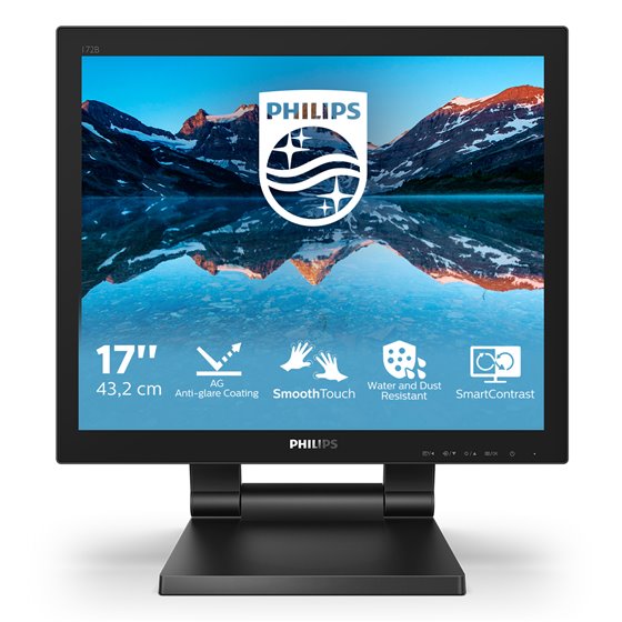 172B9TL/00 pantalla para PC 43,2 cm (17") 1280 x 1024 Pixeles Full HD LCD Pantalla táctil Negro