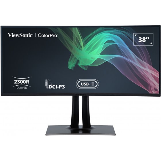 VP3881A pantalla para PC 96,5 cm (38") 3840 x 1600 Pixeles Quad HD+ LED Negro