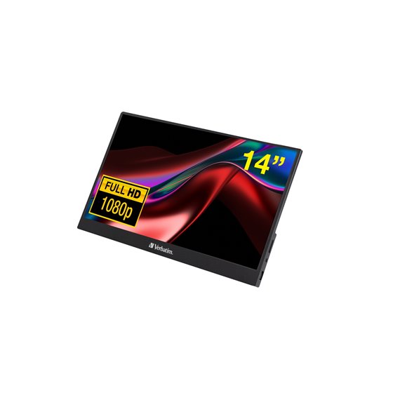 49590 pantalla para PC 35,6 cm (14") 1920 x 1080 Pixeles Full HD LCD Negro
