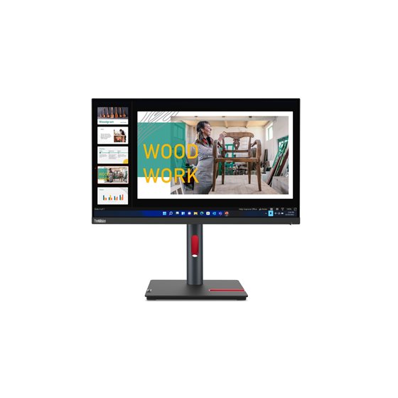 ThinkVision P24q-30 LED display 60,5 cm (23.8") 2560 x 1440 Pixeles Quad HD Negro