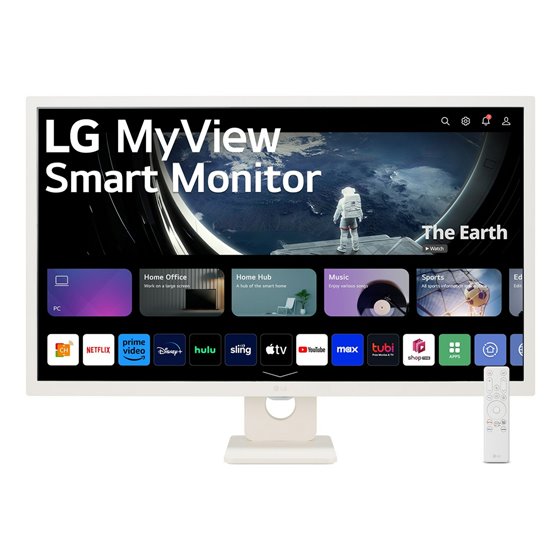 32SR50F-W pantalla para PC 80 cm (31.5") 1920 x 1080 Pixeles Full HD LED Blanco