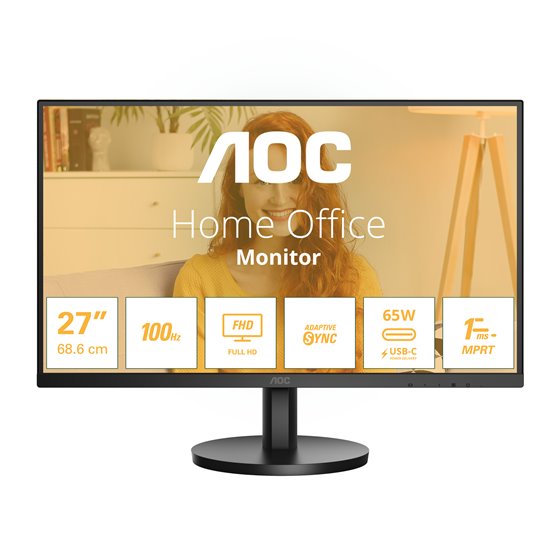 27B3CA2 pantalla para PC 68,6 cm (27") 1920 x 1080 Pixeles Full HD LED Negro