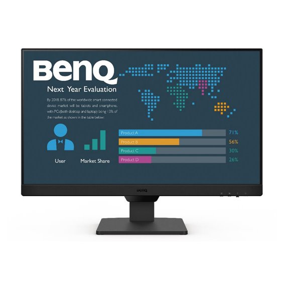 BL2490 pantalla para PC 60,5 cm (23.8") 1920 x 1080 Pixeles Full HD Negro