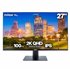 Monitor Desktop - Monitor 27", 2K, IPS, 100Hz, 2 HDMI, 1 DP, 1ms, Multimedia