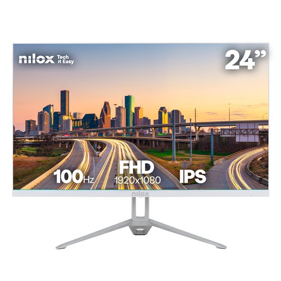 NXM24FHD100W pantalla para PC 60,5 cm (23.8") 1920 x 1080 Pixeles Full HD LED Blanco