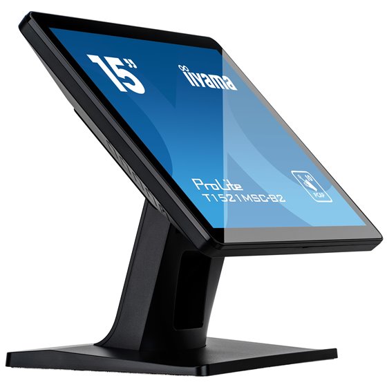 ProLite T1521MSC-B2 pantalla para PC 38,1 cm (15") 1024 x 768 Pixeles XGA LED Pantalla táctil Mesa Negro