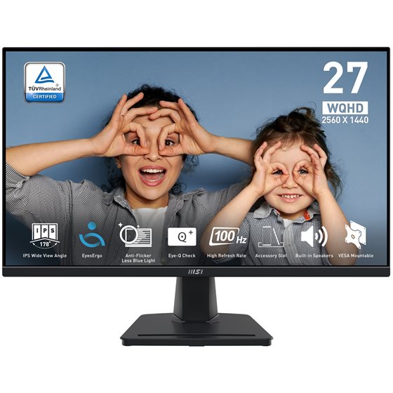 Pro MP275Q pantalla para PC 68,6 cm (27") 2560 x 1440 Pixeles Wide Quad HD LED Negro