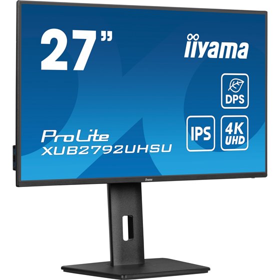 ProLite XUB2792UHSU-B6 pantalla para PC 68,6 cm (27") 3840 x 2160 Pixeles 4K Ultra HD LED Negro