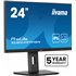 ProLite XUB2497HSN-B2 pantalla para PC 60,5 cm (23.8") 1920 x 1080 Pixeles Full HD LED Negro